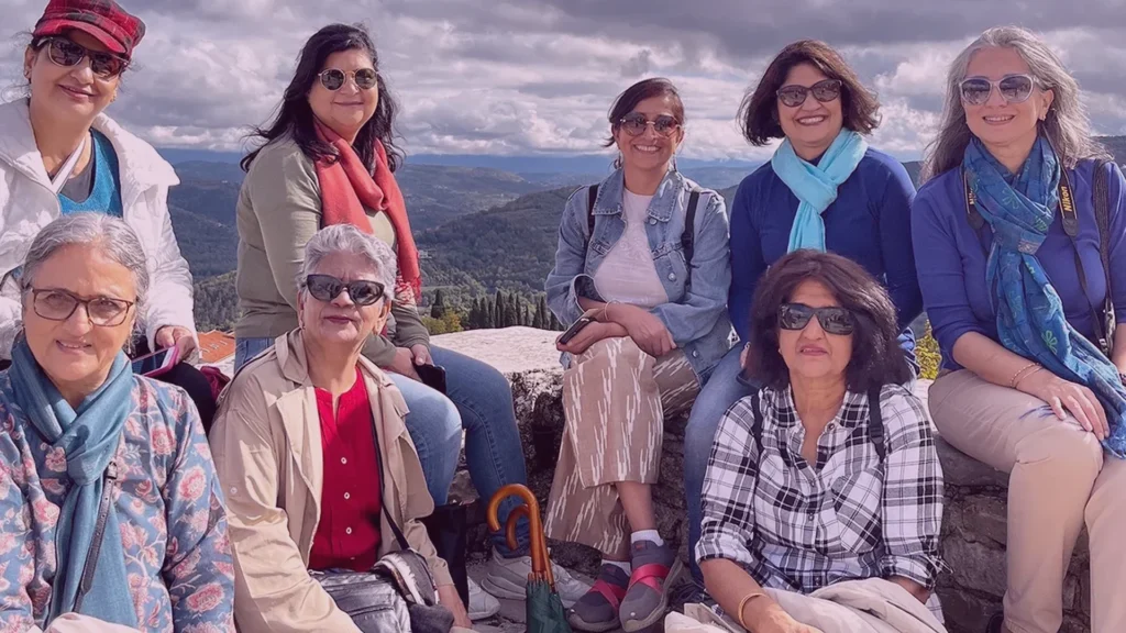 Small group travel for women