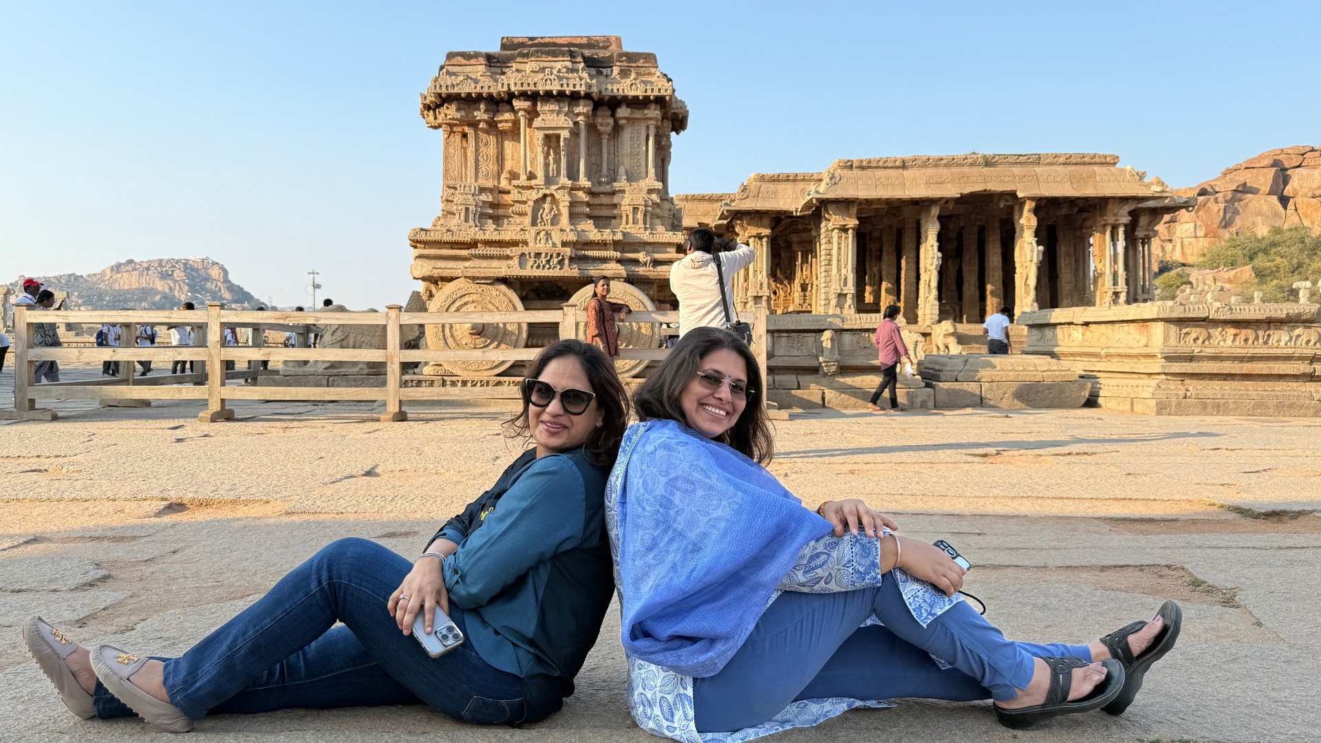 Ruins amongst the Boulders Hampi