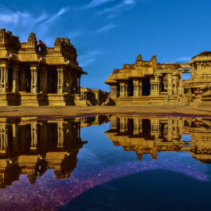 Ruins amongst the Boulders Hampi