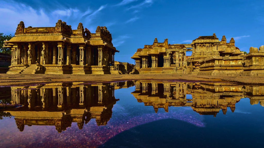 Ruins amongst the Boulders Hampi